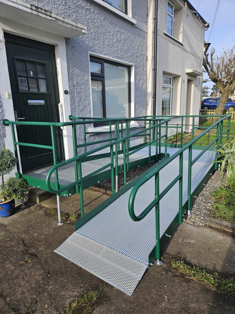 modular ramp installation